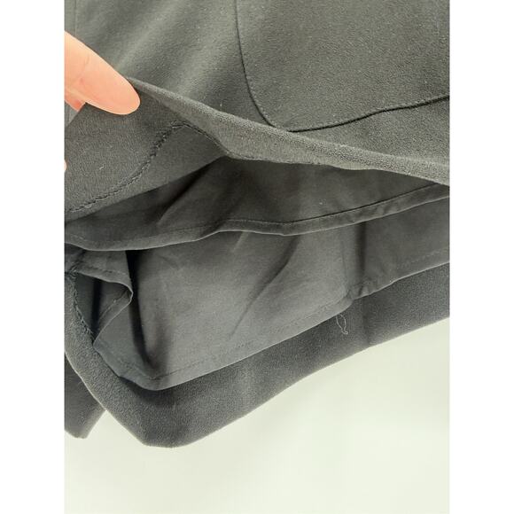 Marie Oliver Mia Mid Rise Shorts Black Womens Size 10 Pockets Side Zip - Picture 4 of 9